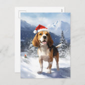 Beagle Weihnachten (Vorne/Hinten)