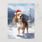 Beagle Weihnachten (Vorderseite)