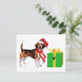 Beagle Weihnachten (Stehend Vorderseite)