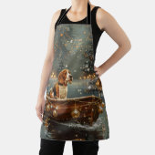 Beagle Weihnachten Feierliche Reise Schürze (InSitu)