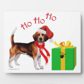 Beagle Weihnachten Fotoplatte (Vorderseite)