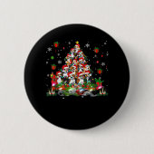 Beagle Weihnachten Funny T-Shirts Beagle Xmas Tree Button (Vorderseite)