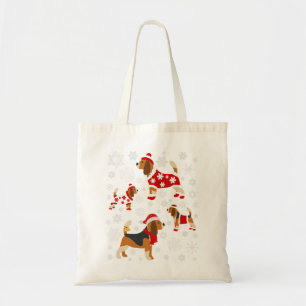 Beagle Weihnachten Für Beagle Liebhaber Premium Tragetasche