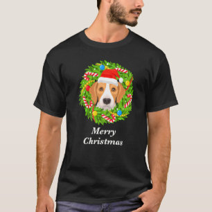 Beagle Weihnachten für Hunde Männer Frauen Kinder T-Shirt