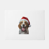 Beagle Weihnachten Fußmatte (Vorderseite)