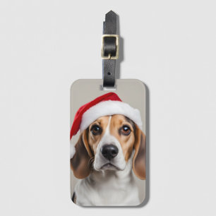 Beagle Weihnachten Gepäckanhänger