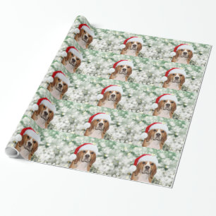 Beagle-Weihnachten Geschenkpapier