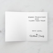 Beagle Weihnachten Karte (Innenseite)