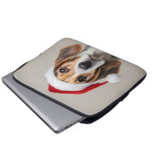 Beagle Weihnachten Laptopschutzhülle (Vorne Knopf)