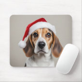 Beagle Weihnachten Mousepad (Mit Mouse)