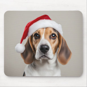 Beagle Weihnachten Mousepad