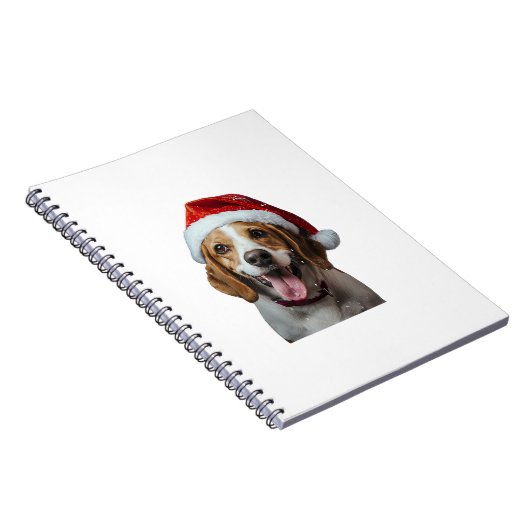 Beagle Weihnachten Notizblock (Rechte Seite)