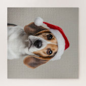 Beagle Weihnachten Puzzle (Horizontal)
