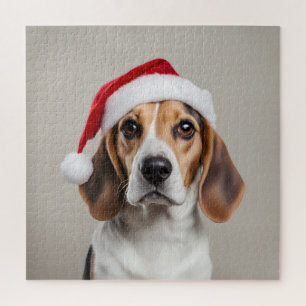 Beagle Weihnachten Puzzle