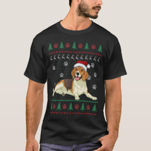 Beagle Weihnachten Rinder Ugly Sweater Hund Xmas 1 T-Shirt
