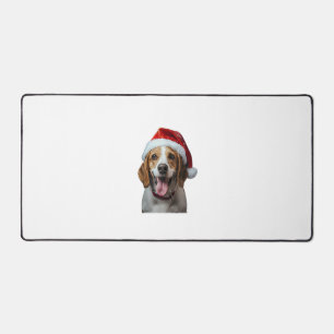 Beagle Weihnachten Schreibtischunterlage
