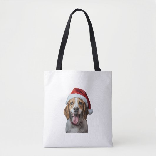 Beagle Weihnachten Tasche (Vorderseite)