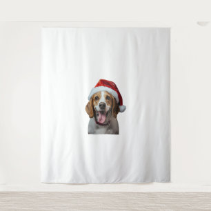 Beagle Weihnachten Wandteppich