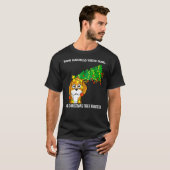 Beagle Weihnachtsbaum Ohnmacht T-Shirt (Vorne ganz)