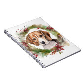 Beagle Weihnachtsfest Notizblock (Rechte Seite)