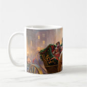 Beagle Weihnachtsfestzeit Kaffeetasse (Links)
