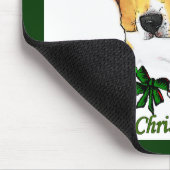 Beagle Weihnachtsgeschenke Mousepad (Ecke)