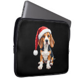 Beagle Weihnachtshund Long Sleeve T - Shirt (Vorne Rechts)