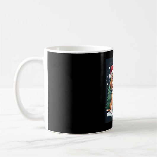 Beagle Weihnachtshundebesitzer Xmas Urlaub Pajama Kaffeetasse (Links)