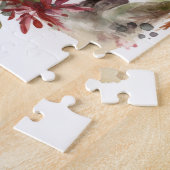 Beagle-Weihnachtskranz Festlicher Hund Puzzle (Seite)