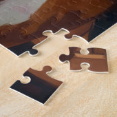 Beagle-Weihnachtsküchentresen-Schnüffler Puzzle (Seite)