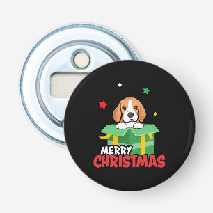 Beagle Weihnachtsmann Hunde Liebhaber Frohe Weihna Flaschenöffner