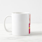 Beagle-Weihnachtsmannmütze-Geschenkboxen Kaffeetasse (Links)