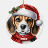 Beagle Weihnachtsschmuck (Hinten)