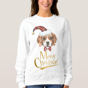 Beagle-Weihnachtssweatshirt Sweatshirt