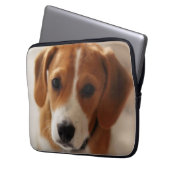 Beagle-Welpe 2 Laptopschutzhülle (Vorderseite Links)