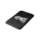 Beagle Welpe bezaubernd, Familientierfreund Tank z Badematte (Schrägansicht)