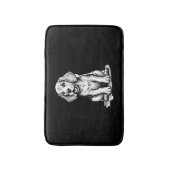 Beagle Welpe bezaubernd, Familientierfreund Tank z Badematte (Vorderseite Vertikal)