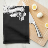 Beagle Welpe bezaubernd, Familientierfreund Tank z Geschirrtuch (Viertel Falte)