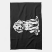 Beagle Welpe bezaubernd, Familientierfreund Tank z Geschirrtuch (Vertikal)