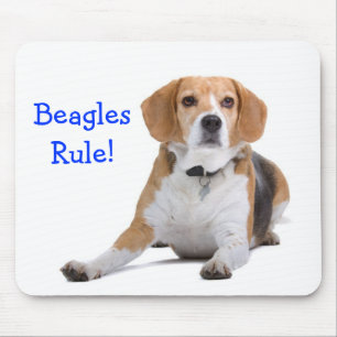 Beagle-Welpe - Blaue Beagles regieren! Mousepad