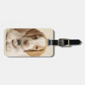 Beagle-Welpe Gepäckanhänger (Vorderseite horizontal)