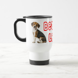 Beagle-Welpe-Hund - Red Love Beagles Reisebecher