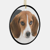 Beagle-Welpe Keramikornament (Rechts)