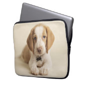 Beagle-Welpe Laptopschutzhülle (Vorderseite Links)
