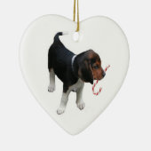 Beagle Welpe Ornament (Rechts)