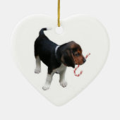 Beagle Welpe Ornament (Hinten)