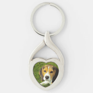 Beagle Welpe Schlüsselanhänger