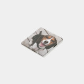 Beagle-Welpe-Sitzen Post-it Klebezettel (angewinkelt)