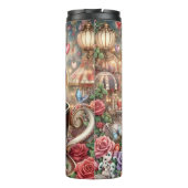 Beagle-Welpe Teacup Be Mine Wrap Thermosbecher (Rückseite)