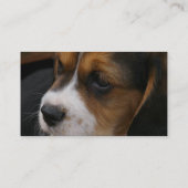 Beagle-Welpen-Geschäfts-Karte Visitenkarte (Rückseite)